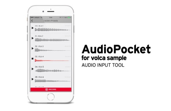 Korg Audiopocket App